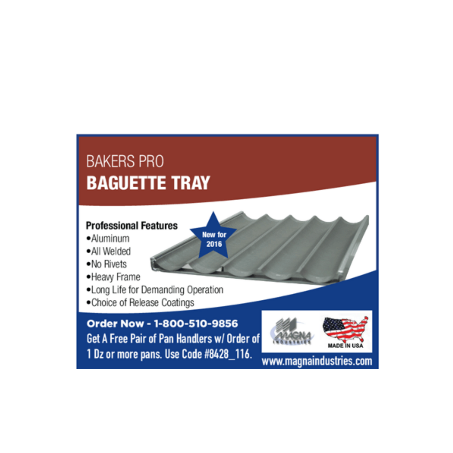 11420_BP_SG PAN BAGUETTE BREAD 5 LONG_BP GLAZED