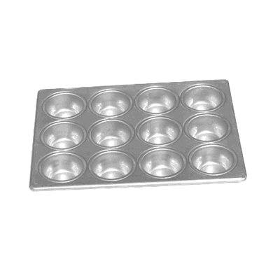 15310 PAN MUFFIN LARGE 3 1/4" 3X4 13x18"