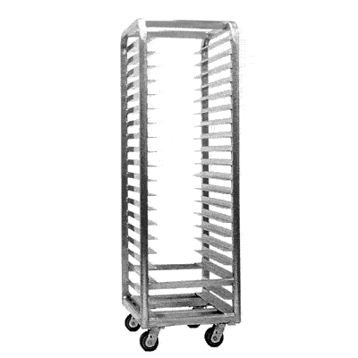 6100_M RACK AL 27 PAN INDUSTRIAL DUTY SGL EL PC