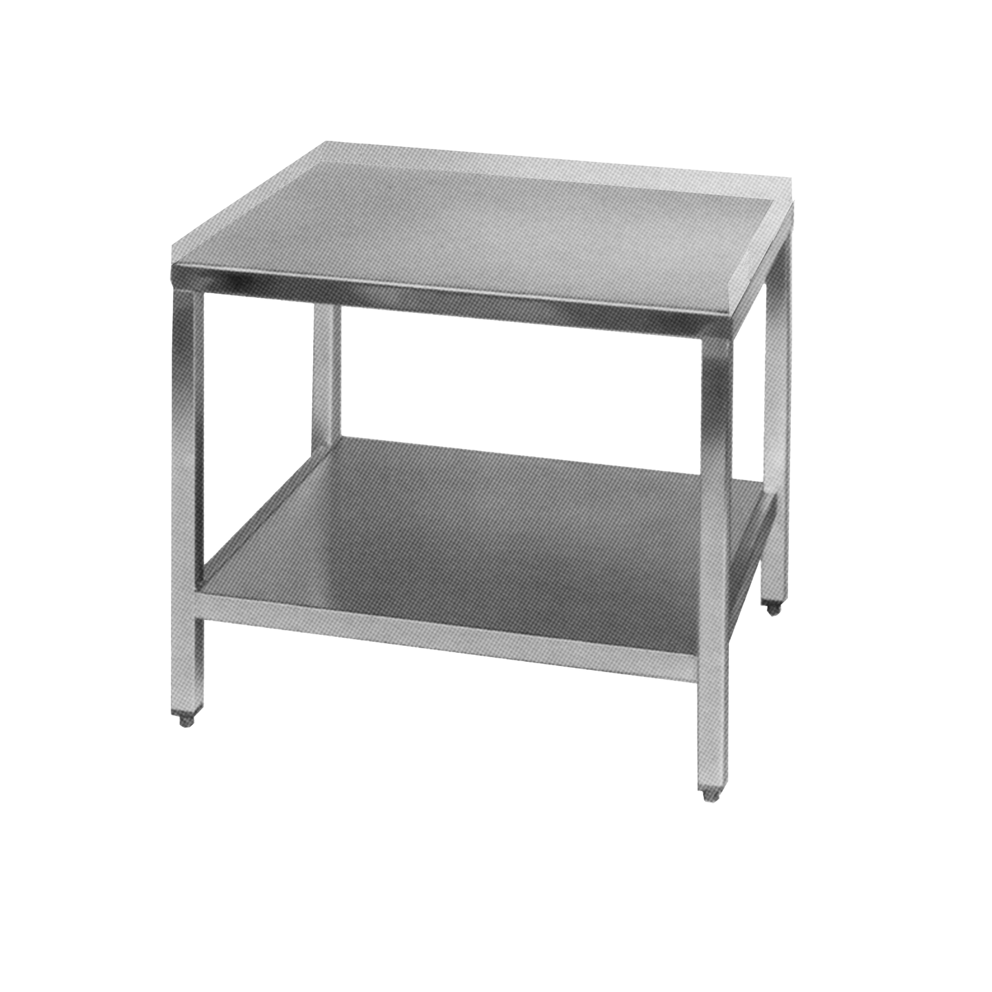 38433 STAND EQUIP AL 24Wx24Hx72 L + UNDERSHELF