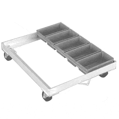38584 DOLLY BREAD PAN AL 26.75x29.125" HD PC *