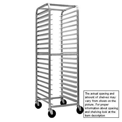 1813E RACK BUN PAN STD ALSGLEL 27x2" 18x26" SC