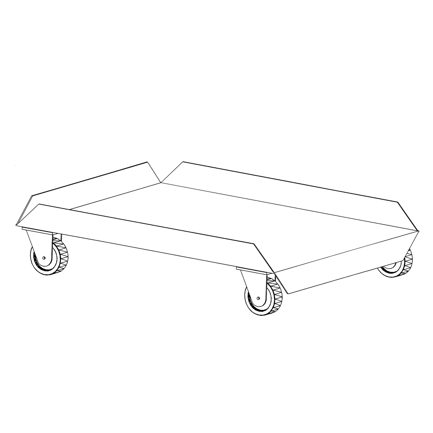 5381 DOLLY MEAT 19x27x8"H *