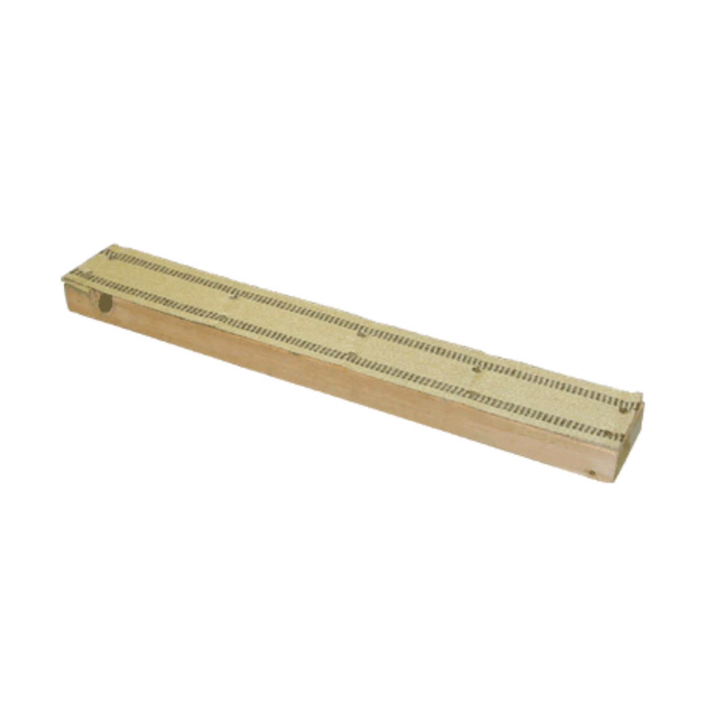 6763_E BAKING BOARD WOOD 25"L WITH BURLAP