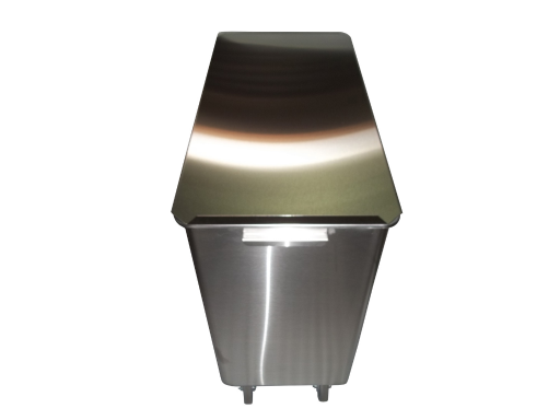 5000_2S BIN INGRIDIENT 15Wx27Lx28"H_303 SS
