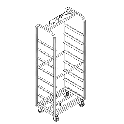 1524 RACK DAHLEN ALSGLSL 2000 15x4" 18x26"