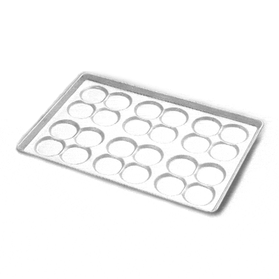 14700 PAN HAMBURGER 3 3/4" 4_CLUSTR 2X3 18x26"