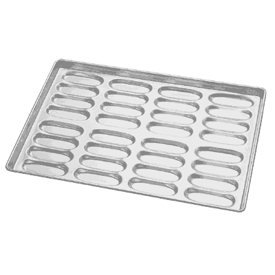 14880 PAN HOT DOG CLST 6x2 1/16" 2X4 19.75x29"