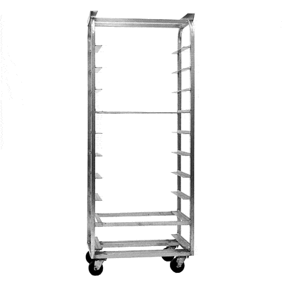 Magna Heavy Duty, Single Side Load Aluminum B Lift Revent Style Oven Rack, 2.75"/21 Spacing, Item 2609