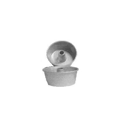 37000 ANGEL FOOD CAKE PAN 7_1/2 INCHES TOP IN