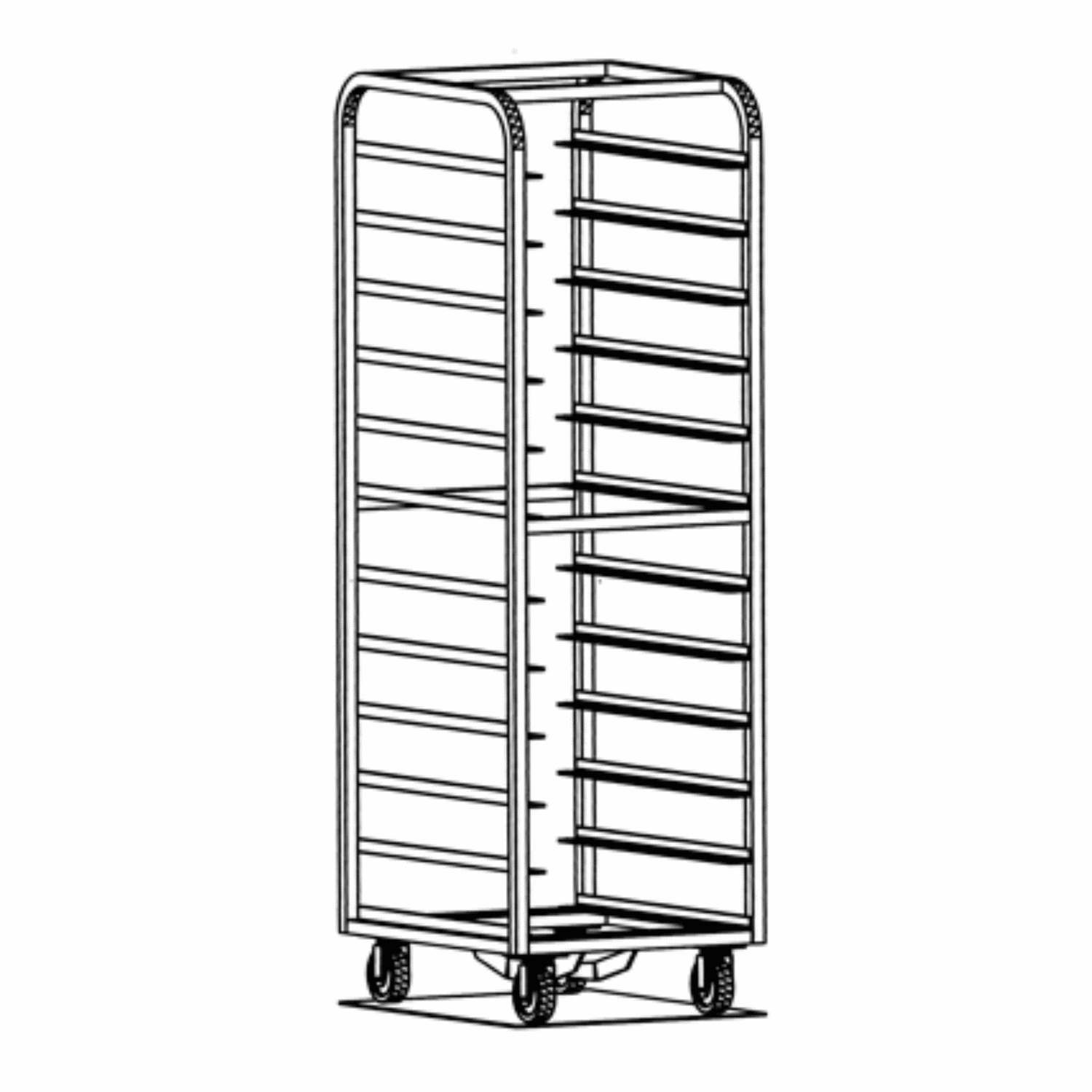 Miwe Style Oven Carts | Racks and Trolleys