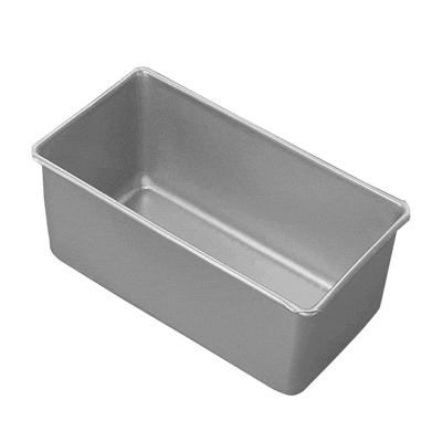 13730 PAN BREAD PULLMN SGL 16x4x4" FOLDED END