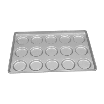 14630 PAN HAMBURGER BUNS 4 1/8"DIA  3X5 18x26"