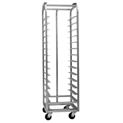 Magna Heavy Duty, Single End Load Stainless D Lift Adamatic Style Compact Oven Rack, 2.75"/21 Spacing, Item 2739