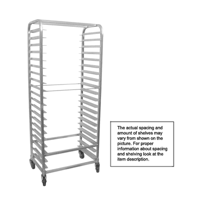 1818 RACK BUN PAN HD ALSGLSL 18x3" 18x26" SC