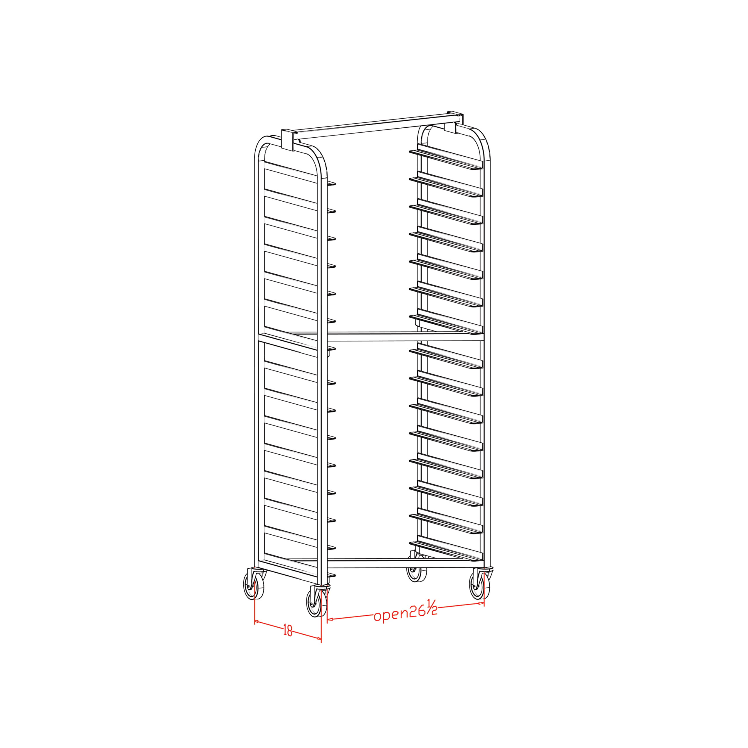 Space Saving Nesting Carts, Racks and Trolleys – Magna Industries Inc