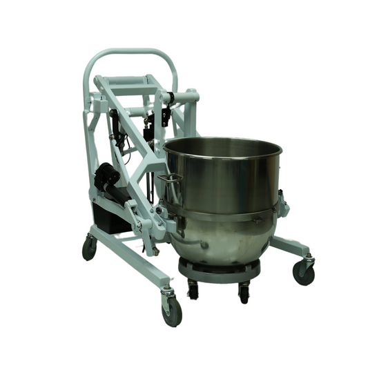 Hobart Mixer Bowl Lift for Classic or Legacy Bowls, Knead_A_Lift Style Electric, Pouring Height 68", with Electric Pouring, Item DL-140E