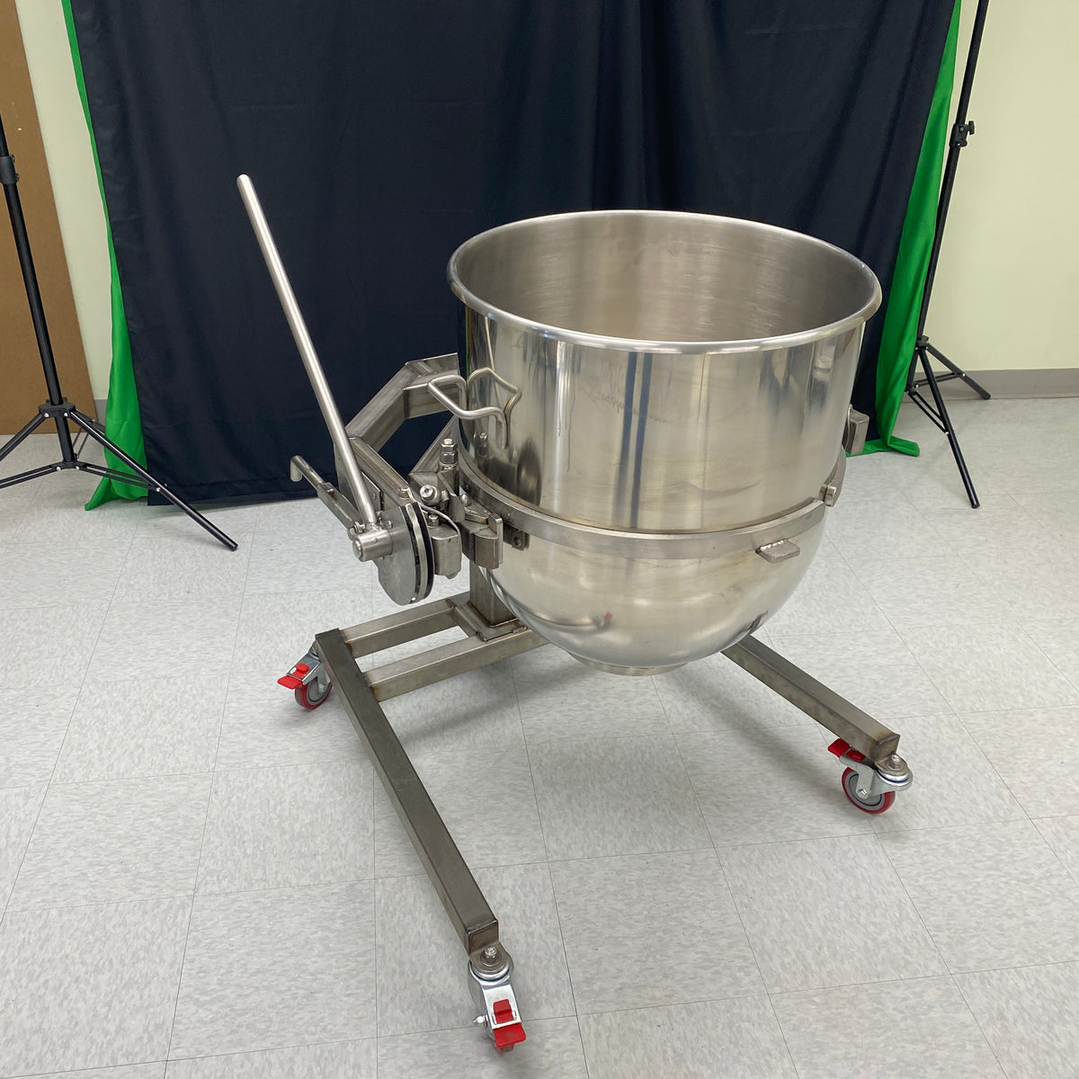 Magna's Hobart 140 Qt. Mixer Bowl Tilting Stand Item Number 7632-SS-MOD2-140