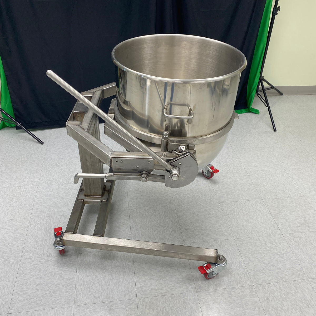 Magna's Hobart 140 Qt. Mixer Bowl Tilting Stand Item Number 7632-SS-MOD2-140