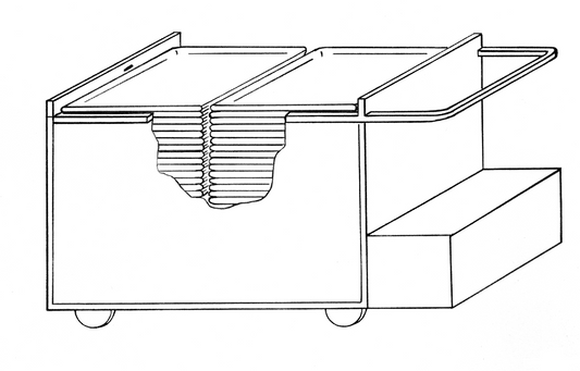 23230_DBL PANNING TABLE SELF CONTAINED DOUBLE CAP