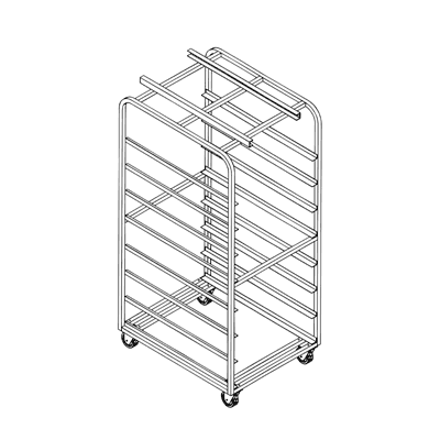 10405 RACK LUCKS SSDBLSL 20x3" 18x26"