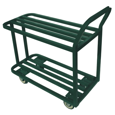 20656_G CART 2_DECK ST WELDED 18Wx40Dx40H GREEN