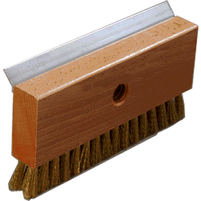 5024 BRUSH W/ SCRAPER FOR DECK OVEN CLEANING